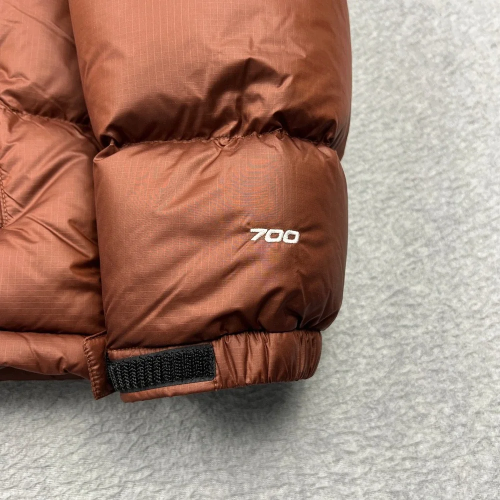 NEW North Face 1996 Retro Nuptse Jacket Mens Large Ember Soil 700 Down Coat 3C8D